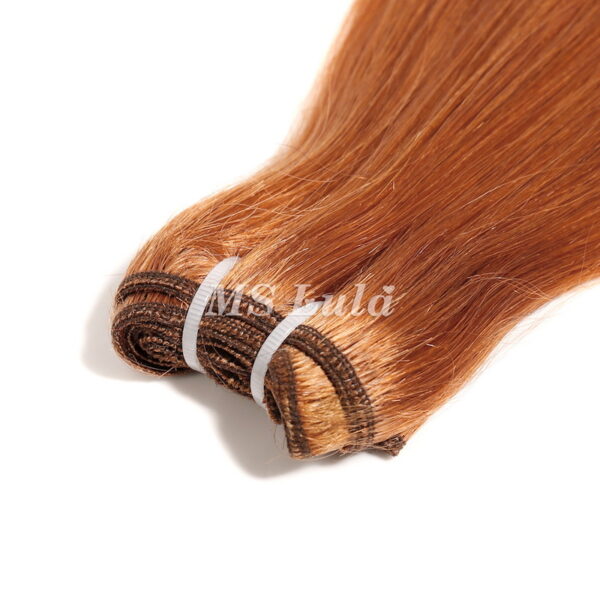 #350 Ginger Straight Human Hair Bundles - Image 7